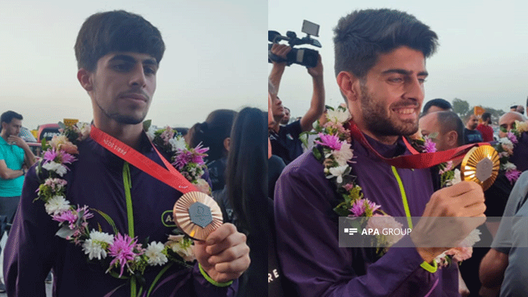 1 qızıl və 1 bürünc medal qazanan parataekvondoçularımız  vətənə döndü -FOTO 