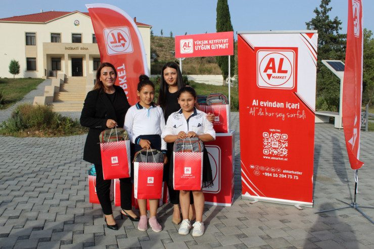 AL Market azad olan ərazilərdə “Məktəbə Qayıdış” tədbirləri keçirib