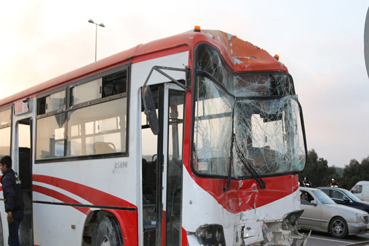 Bakıda marşrut avtobusu piyadanı vuraraq öldürüb 