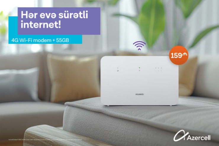 "Azercell" yeni Wi-Fi cihazını təqdim edib