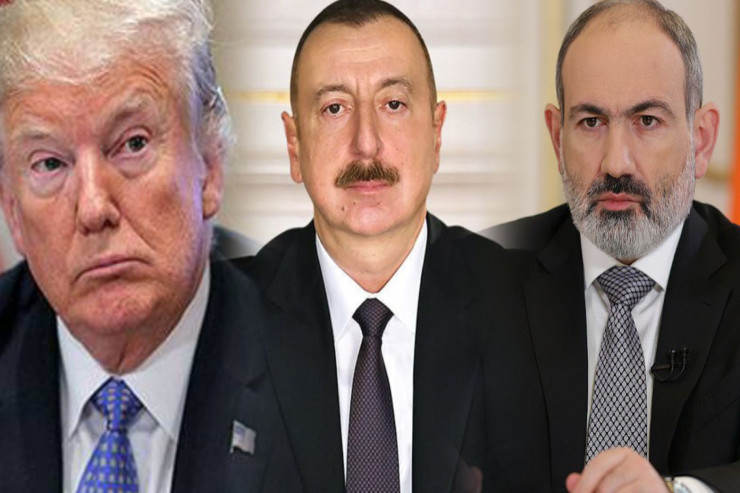 Tramp Azərbaycan və Ermənistan liderlərini qəbul edəcək