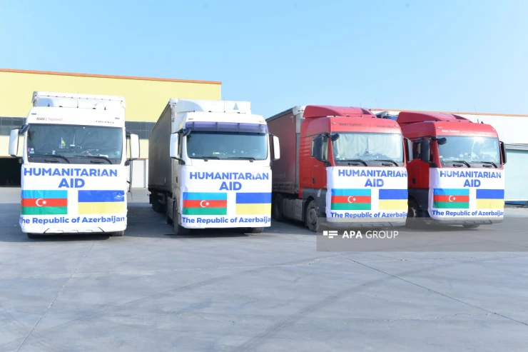 Azərbaycan Ukraynaya növbəti humanitar yardım  göndərdi