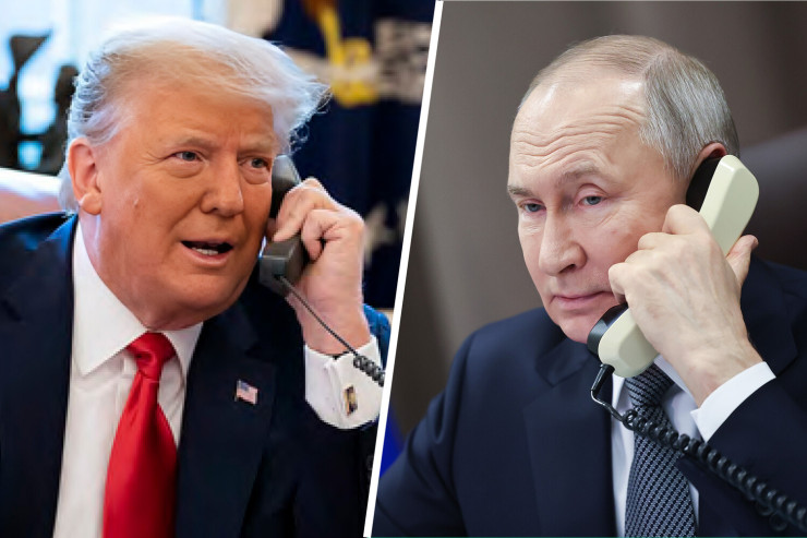 Tramp Putinə zəng etdi , 40 dəqiqə müzakirə apardı