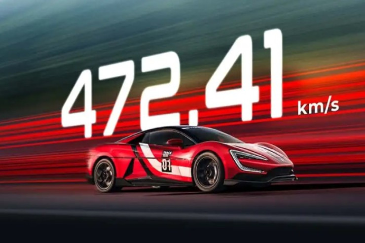 BYD 472 km/saat sürətlə sürət rekordunu  qırdı