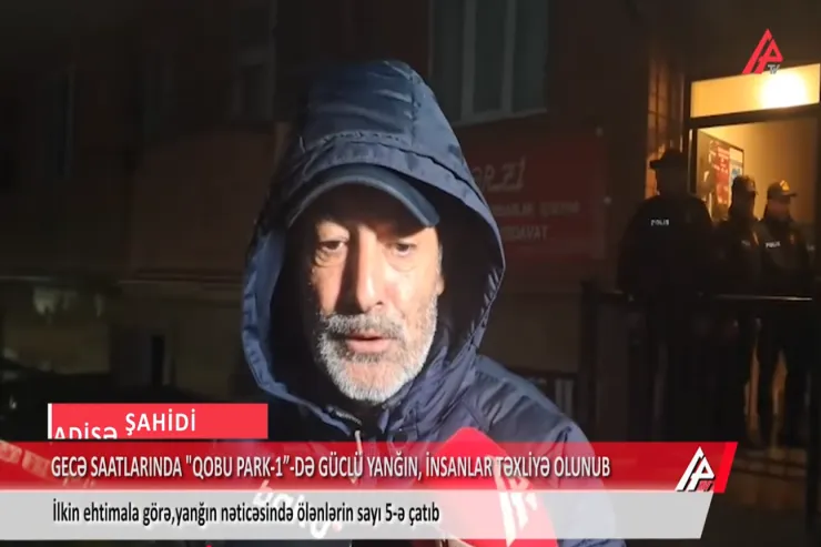 Elə bildim “zır paket”  partladı - "Qobu Park" dakı yanğının şahidləri DANIŞDI 