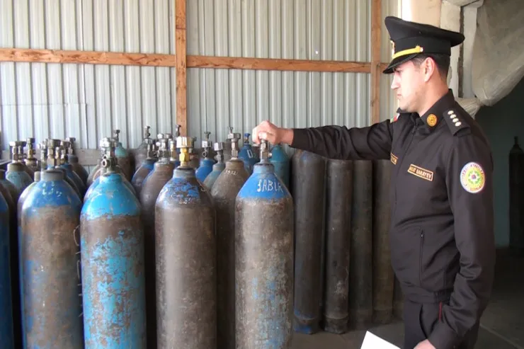 Sumqayıtda təhlükəli obyekt BAĞLANDI - VİDEO 