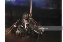 Biləsuvarda avtomobil kanala aşdı-5 nəfər öldü -YENİLƏNİB -VİDEO 