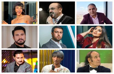 Yeni ili müğənnilərlə...