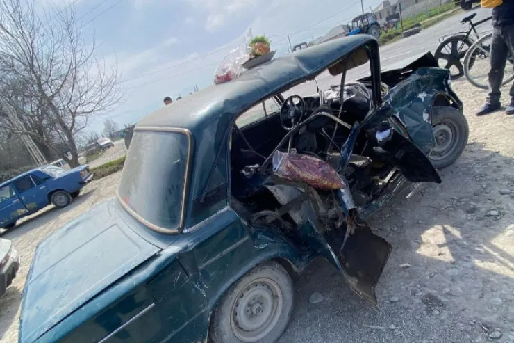 Balakəndə 2 maşın TOQQUŞDU:  ölən və yaralananlar var - YENİLƏNİB 