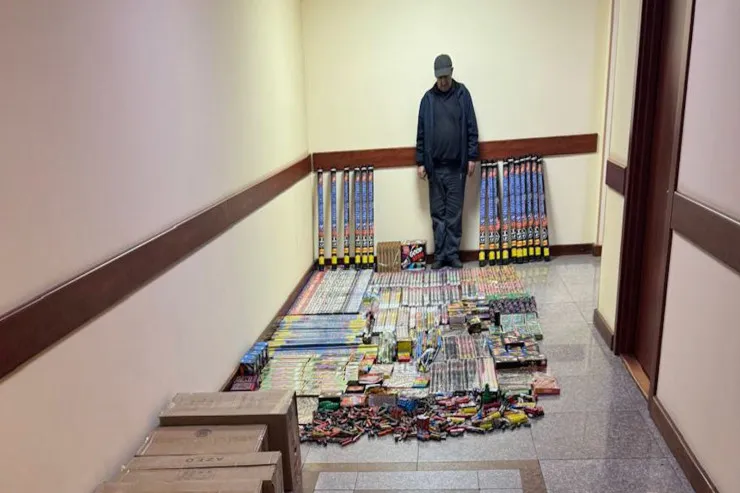 Bakıda partlayıcıların satıldığı anbar  aşkarlandı - VİDEO 