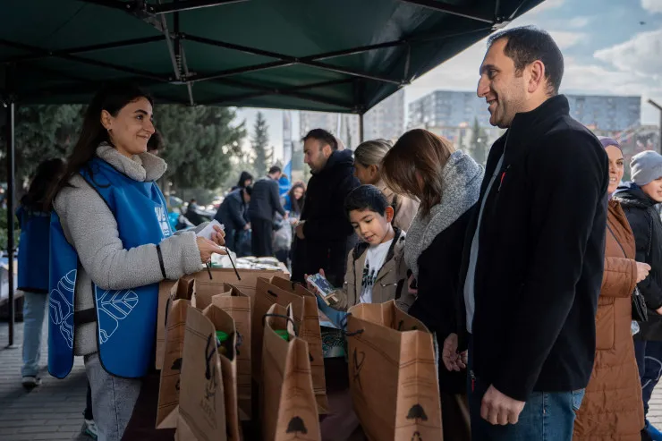 “Azərsun Holdinq”in “Tullantıları hədiyyələrə dəyiş” ekoloji festivalına dəstək verib