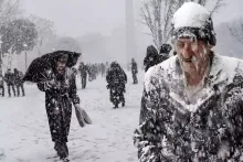 Sabah güclü qar yağacaq  - hava PROQNOZU 