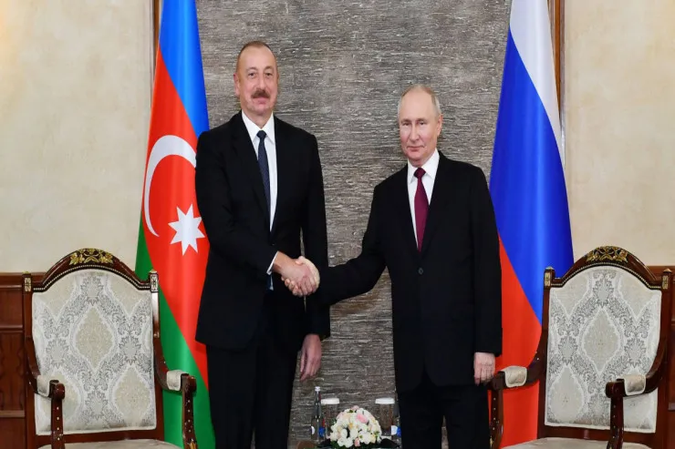 Putin Prezident İlham Əliyevi təbrik edib