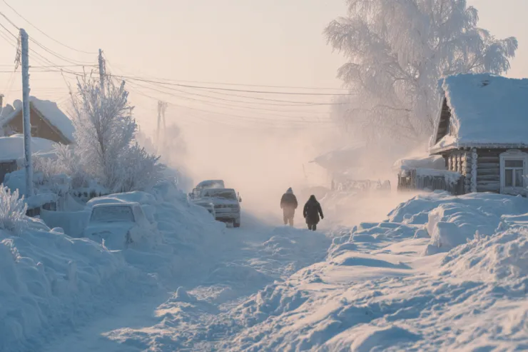 Dünyada ən şiddətli şaxta  burada qeydə alındı 