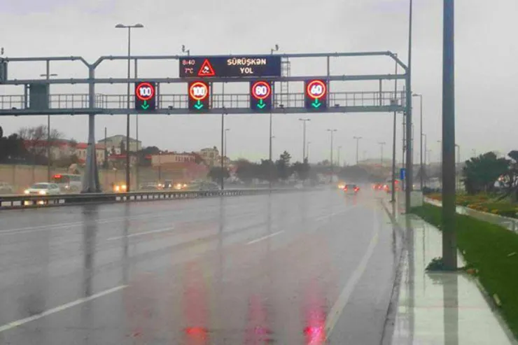 Zığ dairəsi-Hava Limanı yolunda sürət həddi  20 km/saat endirildi