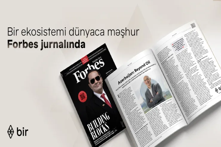 Fərid Məmmədov “Forbes”da Azərbaycanın yeni rəqəmsal erasından bəhs etdi
