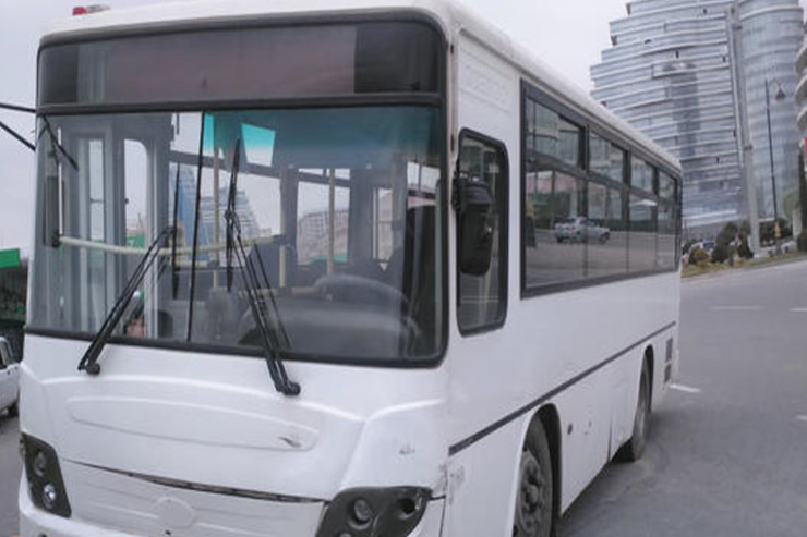 Bakıda avtobus kişini vurub öldürdü 