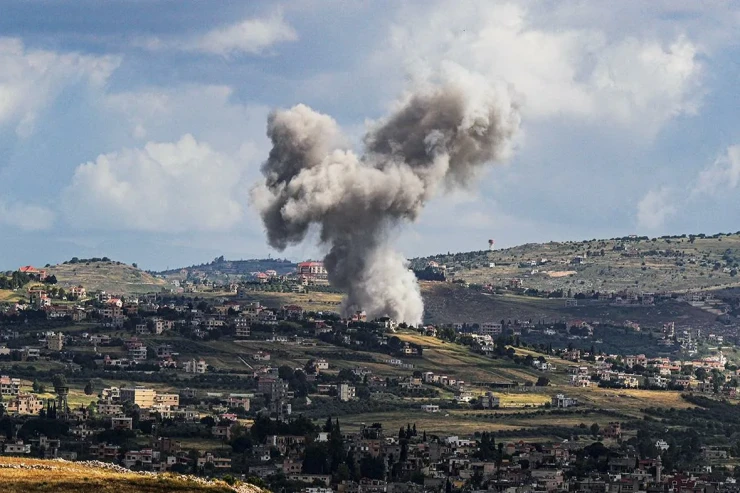 İsrail "Hizbullah"ın mövqelərini bombaladı 