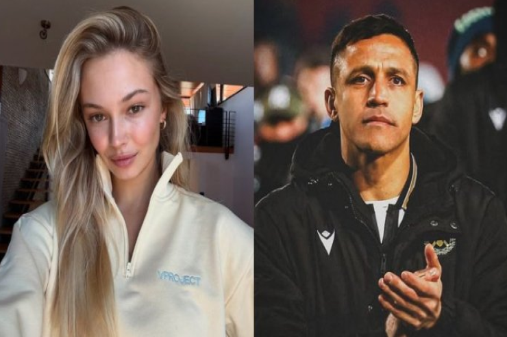 Aleksis Sançes rus modeli ilə  görüşür: 25 yaşı var, İtaliyada tanış olublar 