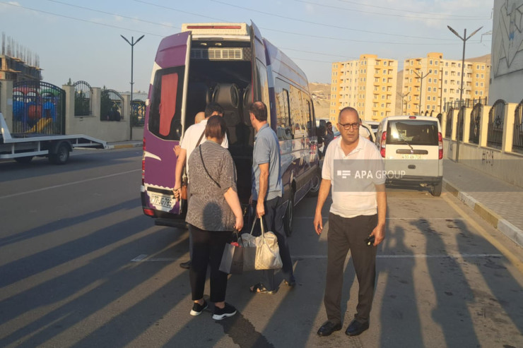 Kəngərli kəndinə növbəti köç karvanı yola salındı