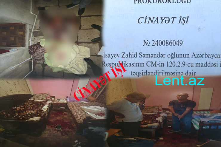 Bakıda kişi ona ev verən qocanı BELƏ ÖLDÜRDÜ: çirkli paltarlara görə... 