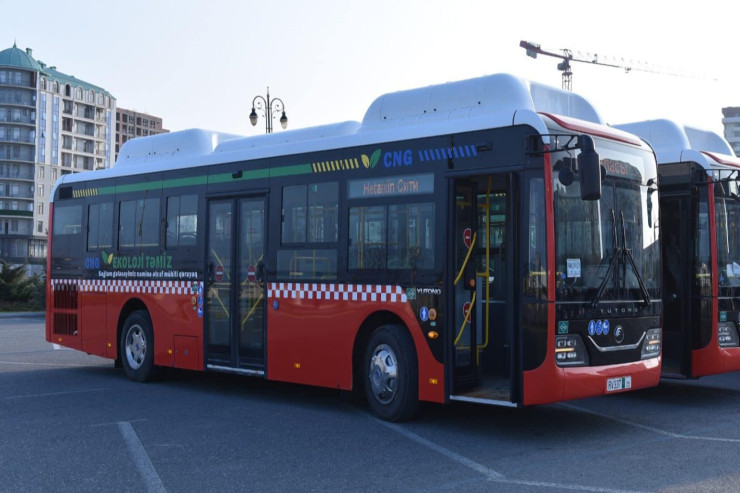 Bu marşrut xəttinə yeni avtobuslar  verildi