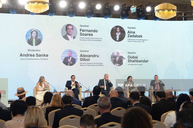 III Şuşa Qlobal Media Forumu çərçivəsində ilk panel -YENİLƏNİB