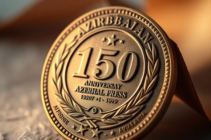 Media nümayəndələrinə “Azərbaycan milli mətbuatının 150 illiyi” yubiley medalı təqdim olundu