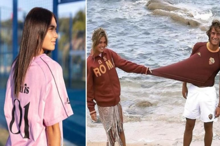 Şanel,  Francesco Totti   və onun keçmiş arvadının böyük qızıdır 