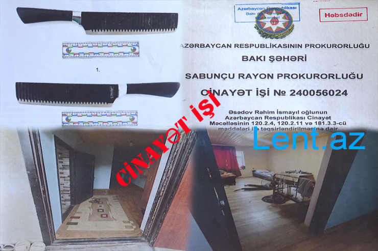 Oral seks təklifinə görə dostunun başını kəsdi - BAKIDA QANDONDURAN CİNAYƏT 