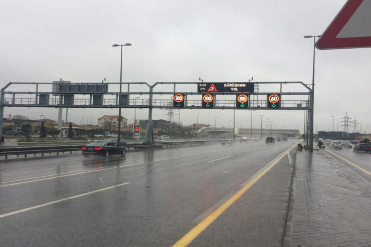 Zığ dairəsi-Hava Limanı yolunda sürət həddi aşağı salındı