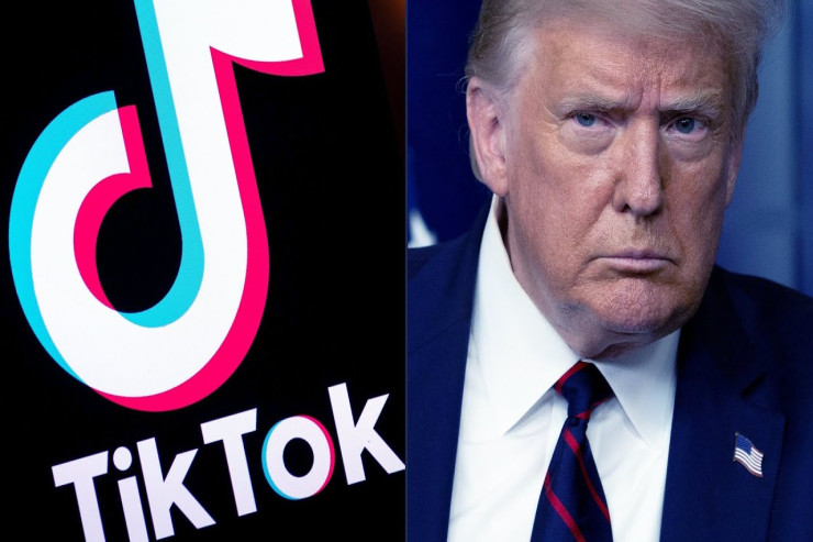 Tramp TikTok-un bloklanmasını təxirə saldı 