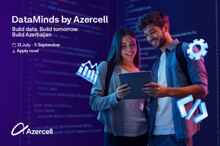 "Azercell"in “DataMinds” bootcamp proqramına qeydiyyat davam edir