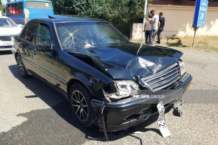 Lənkəranda "Mercedes"lə vurulan qadın  öldü