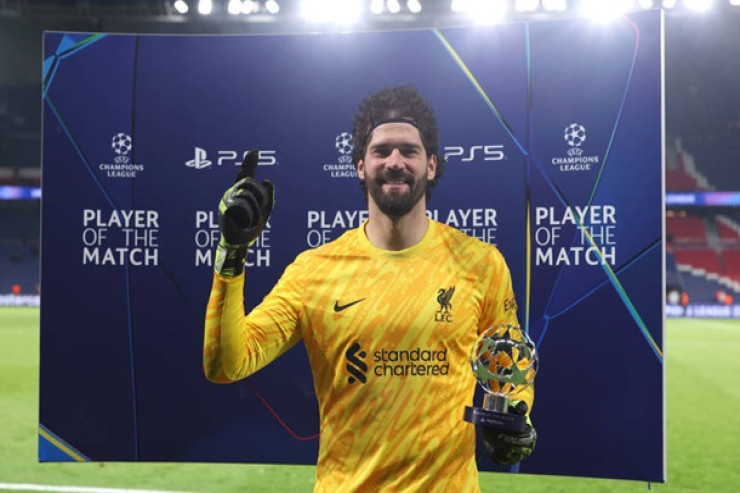 Alisson "Liverpul"un keçmiş qapıçısının rekordunu  qırdı