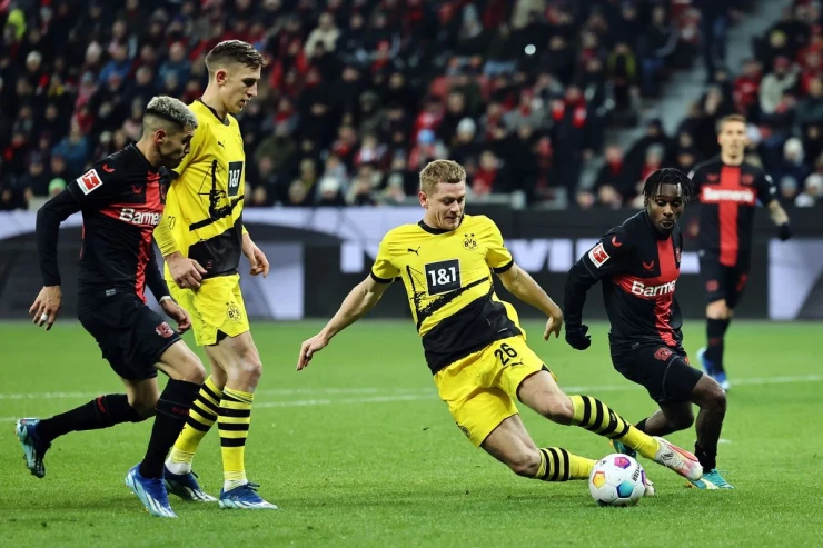 “Dortmund” - “Bayer” matçında 6 qol