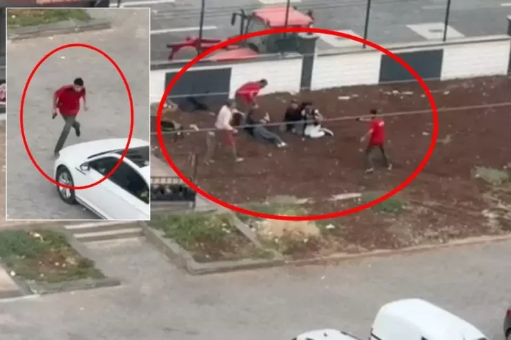 Qəssab dükanında ATIŞMA:  iki nəfər öldü - VİDEO 