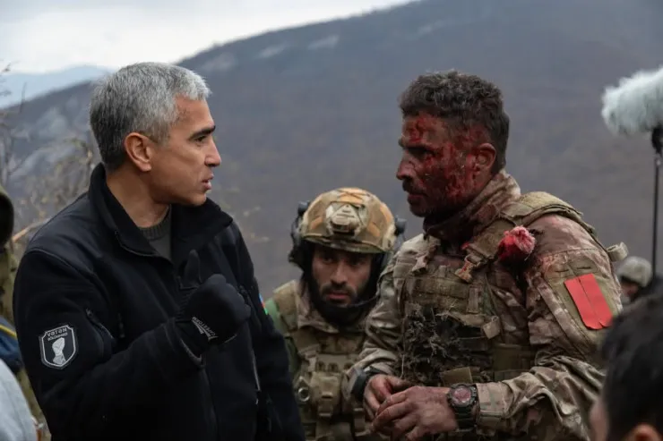 Vətən müharibəsindən bəhs edən "44" filminin  çəkilişləri başa çatdı -  FOTOLENT 