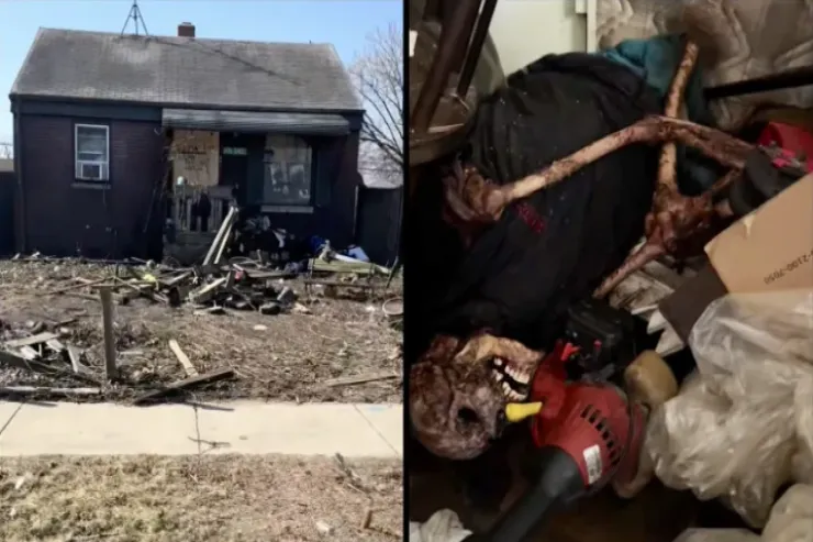 İçərisində meyit olan  ev aldı