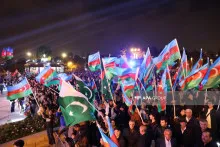 Bakıda  Zəfər Günü   atəşfəşanlığı -VİDEO 