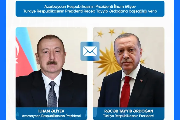 İlham Əliyev Ərdoğana başsağlığı verdi 
