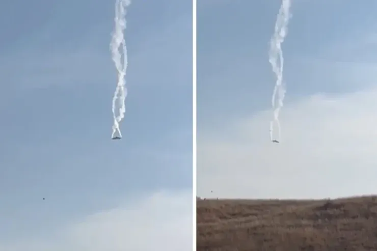 Qəzaya uğrayan təyyarədə yalnız F16 ehtiyat hissələri  olub