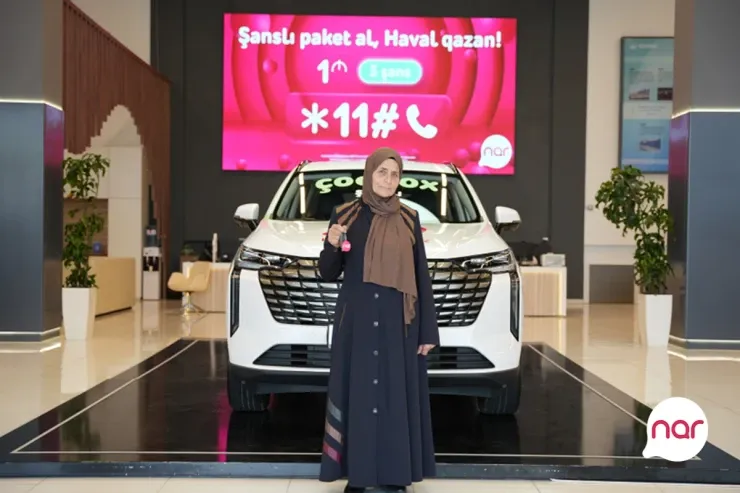 Zaqatala sakini "Nar"dan avtomobil qazandı 
