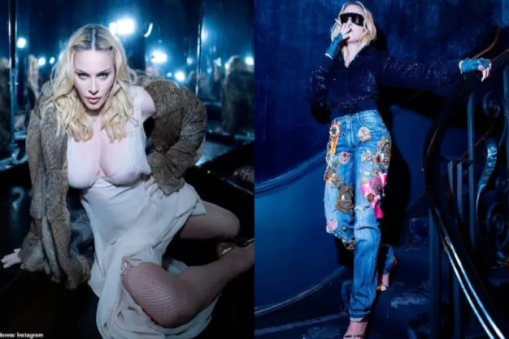 Madonna yubiley albomunun şərəfinə yeni fotosessiya ilə  pərəstişkarlarını valeh etdi 