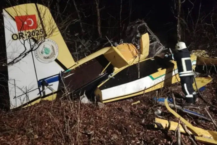 Türkiyənin daha bir təyyarəsi qəzaya uğradı,  pilot öldü