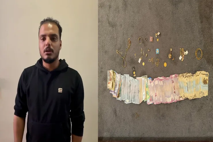 Bakıda evdən 78 minlik  OĞURLUQ - VİDEO 