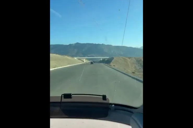 Hikmət Hacıyev Zəngəzur dəhlizindən yeni görüntülər paylaşdı - VİDEO 