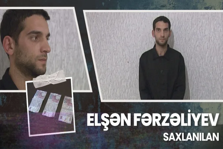 Göyçayda evləri talan edən  tutuldu