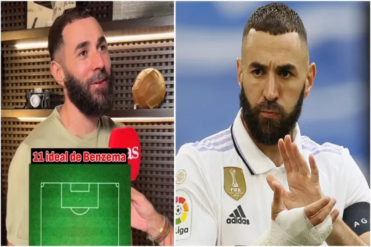 Benzema  ideal komandasını   qurdu -  SİYAHI 