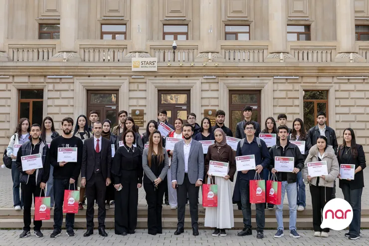 "Nar" AzTU tələbələri üçün karyera inkişafı təlimi keçdi